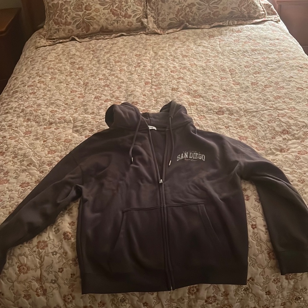 Garage zip up hoodie